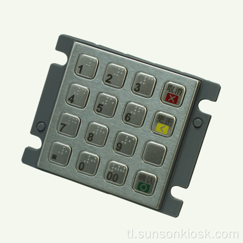 16-Key Encrypted PIN pad
